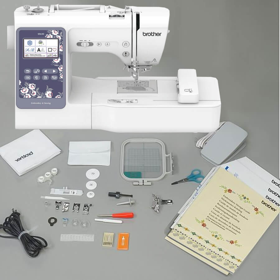 accessories for brother se630 embroidery machine