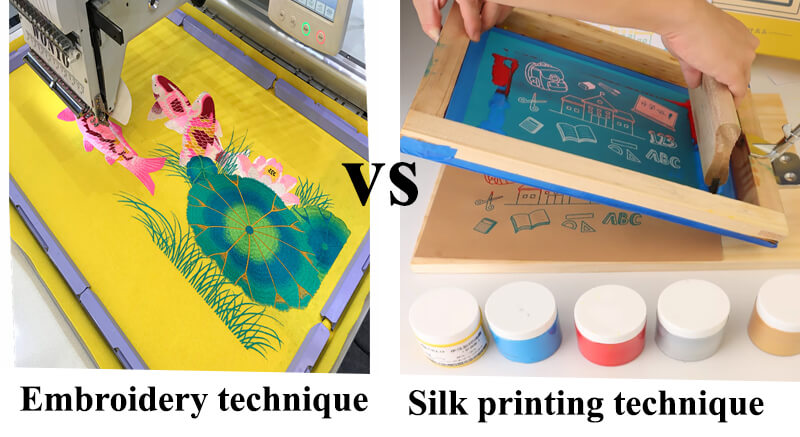 Applications of Embroidery and Screen Printing